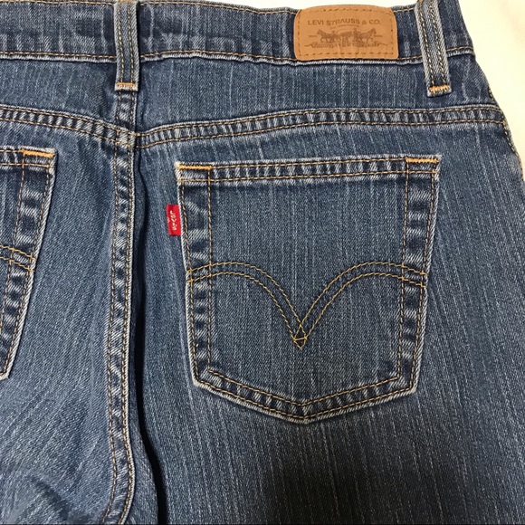 Levi’s 550 Red Tab Tapered Leg, Med Wash, Five Pocket Blue Denim Jeans VGUC - Picture 4 of 8